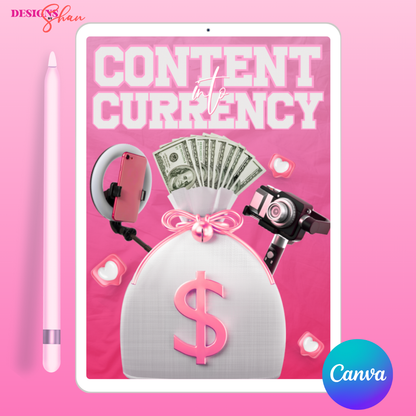 Content into currency ebook cover