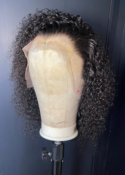 13x4 transparent curly unit